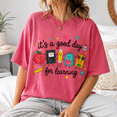 thumbnail image 3 of Back To School Shirt, It’s A Good Day For Learning Teacher Shirt, Cute Classroom Supplies Tee, First Day Of School Teacher Gift, 3 of 10