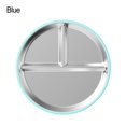 thumbnail image 2 of Stainless Steel Kids Plates,Divided Toddler Plates with Silicone Suction, 2 of 6