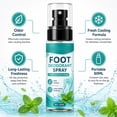 thumbnail image 4 of Shoe Deodorizer Spray, 60ml Powerful Foot & Shoe Odor Eliminator, Foot Spray for Smelly Feet, Fast-Acting & Long-Lasting Shoe Freshener Spray for Shoes, Gym Bags, Helmets, 4 of 6