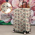 thumbnail image 4 of Beige Cow Head Pattern Luggage Cover Fashion Suitcase Cover Baggage Covers Fit 25-28 Inch Luggage (Go Travel), 4 of 5