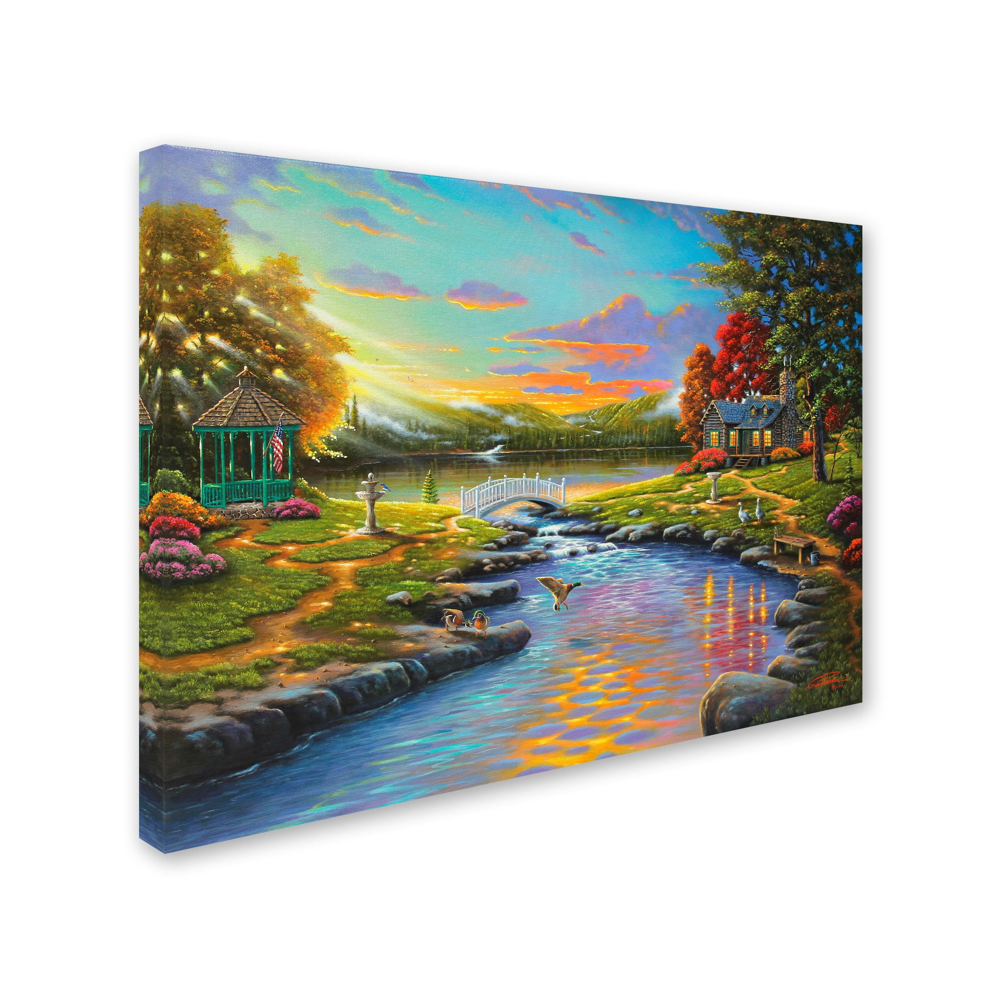 Trademark Fine Art 'Sweet Harmony' Canvas Art by Geno Peoples