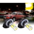 thumbnail image 4 of 2 pcs car truck led fog lights drl bulbs h27w/2881 white 5 cob 7.5w 6500k hid, 4 of 4