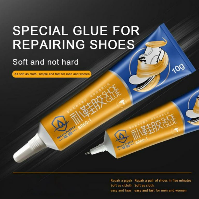 Generic TEOYAFLY Shoe Glue: Slowly-Dry Professional Grade Shoe Repair  Glue,Clear,4-Ounce Tube(2oz*2)