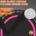 thumbnail image 2 of WOWLAND 50'' Rebounder Trampoline for Adults, 330LBS Foldable Exercise Fitness Trampoline with Handlebar and Bungees, Adult Rebounder for Indoor Workout, Noise-free, 2 of 7
