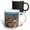 Multicolor, variant on 3drose, Usa, Michigan. Rounded Boulders on 12 Mile Beach., 11oz Two-tone Green Mug