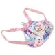 thumbnail image 5 of Mochila de dibujos animados para mascotas, bolsa de arnés ajustable para perros con correa para perros pequeños y grandes, viajes al aire libre, color rosa L, 5 of 5