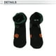 thumbnail image 5 of Calcetines de ciclismo únicos Bargains antideslizantes para exteriores, calcetines de bicicleta negros y verdes, tamaño XL, neutros y universales, 1 par, combinación de colores, lunares, 5 of 6