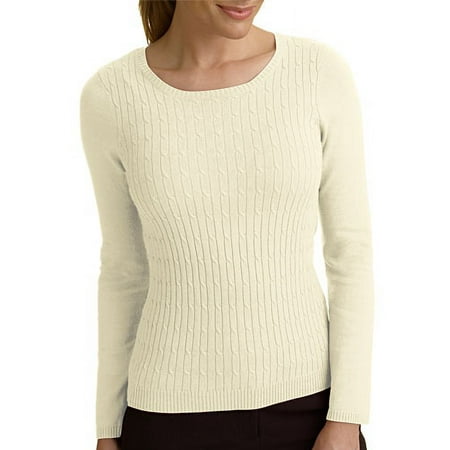 z.b.d. design - Women's Organic Cotton-Faux Cashmere Crew Sweater