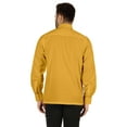 thumbnail image 1 of Bestman Solid Long Sleeve Shirt For Mens Front Double Button Placket Chinese Collar Shirt, 1 of 7
