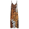 thumbnail image 6 of Wild Animal Print Collage Pattern Sleeveless Dress Loose Women's Dress Dresses Luxury Evening Dresses, 6 of 9