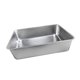 thumbnail image 5 of Arenero para Gatos, Bandeja de Arena para Mascotas, Acero Inoxidable, Tapa Abierta, Resistente, Fácil de Limpiar, Grande, con , Recipiente para a, 5 of 9
