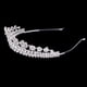 thumbnail image 5 of Diadema de boda Elegante Perfecl Flor Rhinestone Cristal Tiara, 5 of 5