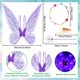 thumbnail image 2 of Luminous led headband for adults in starry purple, 2 of 5