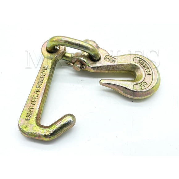 Auto Body Puller Clamp 6 Ton Deep Hook Auto Body Frame Pulling Clamp - Jumbo Hook For Dent Pulling, Chassis Repair Deep Hook Chassis Pulling Clamp Jumbo Hook - Foto 8