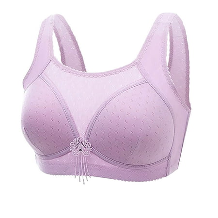 Oplxuo Womens Mesh Bras Comfortable Bra Support Push Up Bralettes Supportive no Underwire Bralette Plunge Seamless Tshirts