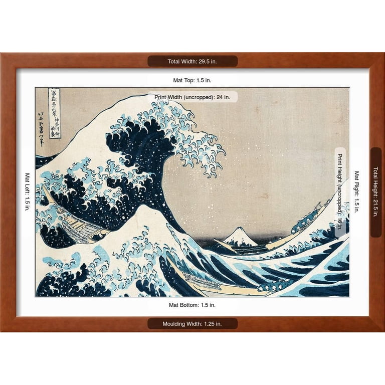 Katsushika Hokusai The Great Wave