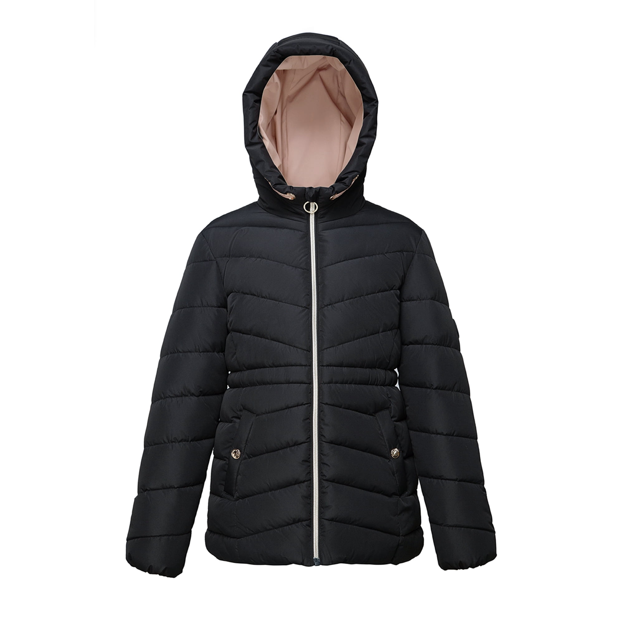 Rokka&Rolla Girls' Long Coat Puffer Jacket, Sizes 4-18