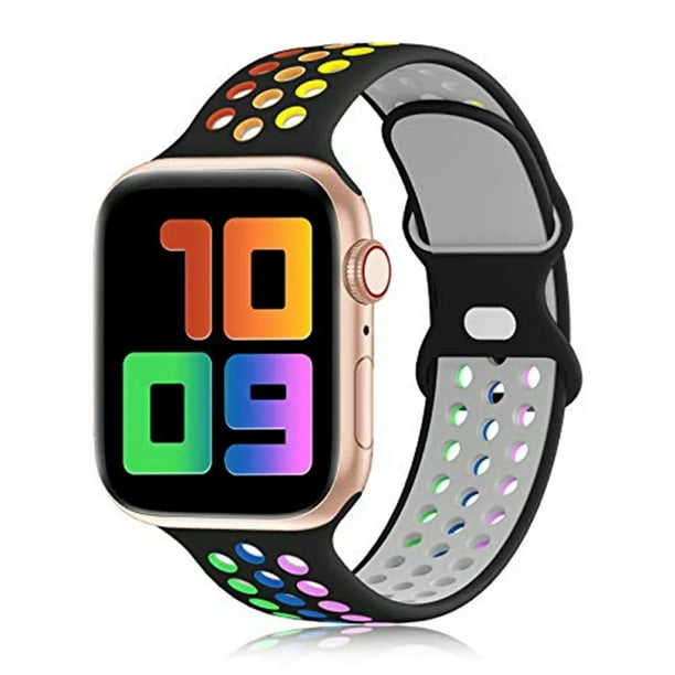 Correa Extensible Sport Para Apple Watch Unisex M / L 42 / 44 / 45 / 49 mm Compatible Con Serie 1 2 3 4 5 6 7