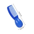 thumbnail image 4 of Luxshiny 3Pcs Small Portable Hair Combs with Bulb Shaped Handle Detangler for All Hair Types, 4 of 6