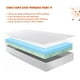 thumbnail image 2 of Colchón Individual 120 cm Plegable Seccionado Con Maleta ColorDreams, 2 of 9