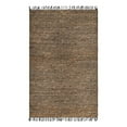 thumbnail image 3 of Unique Loom Braided Jute Collection Area Rug - Assam (5' 1" x 8' Rectangle Black/Natural), 3 of 7