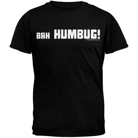 Bah Humbug T-Shirt - Large