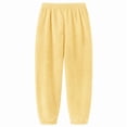 thumbnail image 6 of Timegard Winter Fuzzy Pajamas Pants for Women High Waist Elastic Bottom Sleepwear Casual Warm Comfy Trousers, 6 of 8