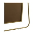 thumbnail image 3 of Metal Frame Arch Full Length Mirror 35x66 Inch in Brass, 3 of 3