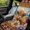 thumbnail image 4 of XYZCANDO Seat Cover Towel Sweatproof Car Seat Cover Towel for Gym Swimming Running, Car Seat Towel Cover Washable, Highland Cattle, 4 of 11