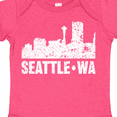 thumbnail image 4 of Inktastic Seattle Skyline Grunge Boys or Girls Baby Bodysuit, 4 of 5