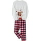 thumbnail image 2 of Conjunto de pijama navideño a juego para toda la familia, pijama de reno, ropa de dormir navideña para hombres, mujeres, adultos y niños., 2 of 5