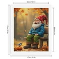 thumbnail image 2 of Paint by Numbers Kit for Adults, Autumn Gnome Sitting Bench Bird Paint by Numbers, Easy Paint by Numbers Kit for Adults Beginner, DIY Adult Paint by Number Kits on Canvas, 12x16in Home Decor, 2 of 7