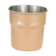 thumbnail image 1 of Taza de camping de acero inoxidable reutilizable, 300 ml, para té y agua Marrón, 1 of 9