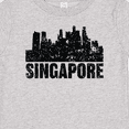 thumbnail image 4 of Inktastic Singapore City Skyline with Grunge Boys or Girls Baby T-Shirt, 4 of 5