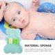 thumbnail image 3 of Cómodo asiento de baño para recién nacidos, suave alfombrilla para bañera con soporte de esponja, cojín de baño para bañera, almohadilla de baño para lavabo, asiento de baño para bebés recién nacidos, 3 of 7