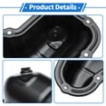 thumbnail image 5 of Unique Bargains No.264537/111107S010/111107S00A/31158777 Engine Oil Pan Oil Pan Sump Transmission Oil Pan for Nissan Pathfinder 2008-2012 Steel Black, 5 of 6