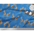 thumbnail image 3 of Soimoi Cotton Duck Fabric Deer Animal Fabric Prints by Yard 42 Inch Wide, 3 of 3
