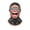 A002- E, variant on Old Man Monster Mask Hood with Full Head Covering and Wrinkled Design, for Winter Outdoor Skiing and Halloween Party, Prop