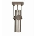 thumbnail image 6 of Meyda Tiffany 198083 Iron Mountain 8" Wide Semi-Flush Ceiling Fixture - Stainless Steel, 6 of 7