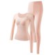 thumbnail image 2 of Conjuntos de blusas y camisas de cuello redondo y manga larga para niños, ropa de dormir de cuello redondo, conjunto de manga larga lisa, pantalones largos, ropa de hogar gruesa, prendas de poliéster, 2 of 7