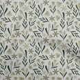 thumbnail image 1 of oneOone Cotton Flex Light Green Fabric Floral Quilting Supplies Print Sewing Fabric By The Yard 40 Inch Wide, 1 of 5