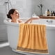thumbnail image 1 of Toalla de baño de fibra de bambú | Toallita gruesa y suave y absorbente para adultos | Tamaño grande 140x70cm | Material suave y respetuoso con la piel | Ideal para Home Gym Beach Spa | Paquete, 1 of 6