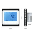 thumbnail image 4 of Amdohai 16A Electric Heating Thermostat with Touchscreen LCD Display Weekly Programmable Energy Saving Temperature Controller, 4 of 8