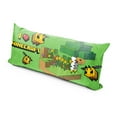 thumbnail image 3 of Mojang Minecraft Battle Time Green Body Pillow Cover, 100% Microfiber, 3 of 5
