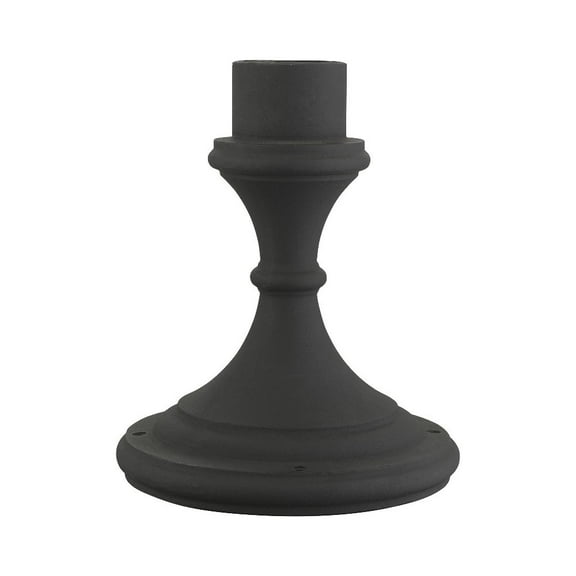 Livex Lighting 7500-14 11" Tall Pier Mount Adapter - Black