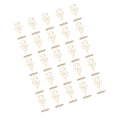 thumbnail image 5 of Soporte para Tarjetas De Lugar, 25 Uds. Soportes para Números De Mesa Estilo Flor Estable De Acero Inoxidable Soporte para Tarjetas De Lugar Ampliamente Utilizado para Oficina De Fiesta De Boda, 5 of 5