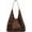 Leopard Print Brown, variant on Women's Leopard Print Suede Tote Bag Large Capacity Suede Tote Bag Suede Tote Bag with Small Pocket Vintage Leather Hobo Bag Suitable for Commuting and Everyday Use