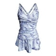 thumbnail image 5 of Womens Tankini Bathing Suits With Skirt Two Piece Swimsuits Ladies Swimwear Swimwears Tankinis Set S, 5 of 5