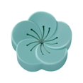 thumbnail image 3 of Bonita caja de en forma de flor para evitar olores peculiares, caja desodorante, ambientador para armario de zapatos, armario de baño, cajón Verde Yinane Estuche de fragancias, 3 of 4