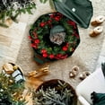 thumbnail image 6 of Hearth & Harbor 30" Christmas Wreath Storage Container with Interior Pockets and Dual Zippers, Green, 6 of 6